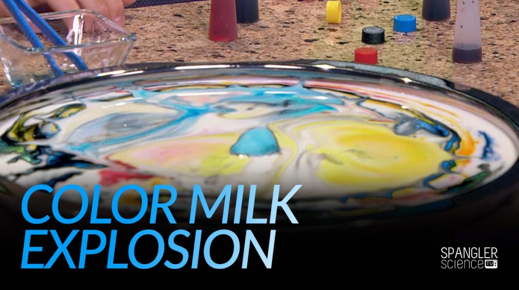 Color Milk Explosion Science Fair Ideas Steve Spangler On 9news 3860