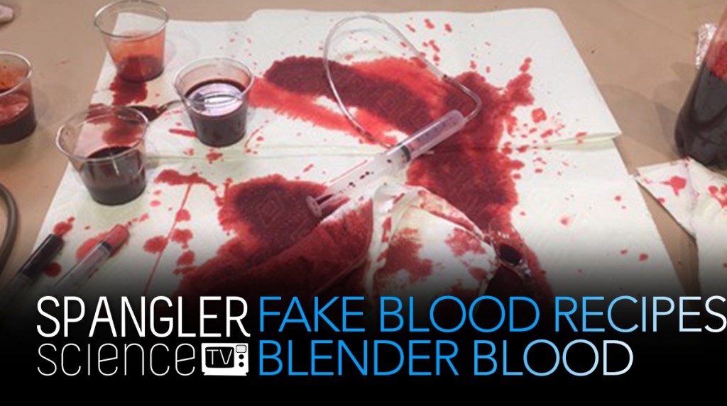 How to make fake blood - Fake Blood Recipe - Halloween Science